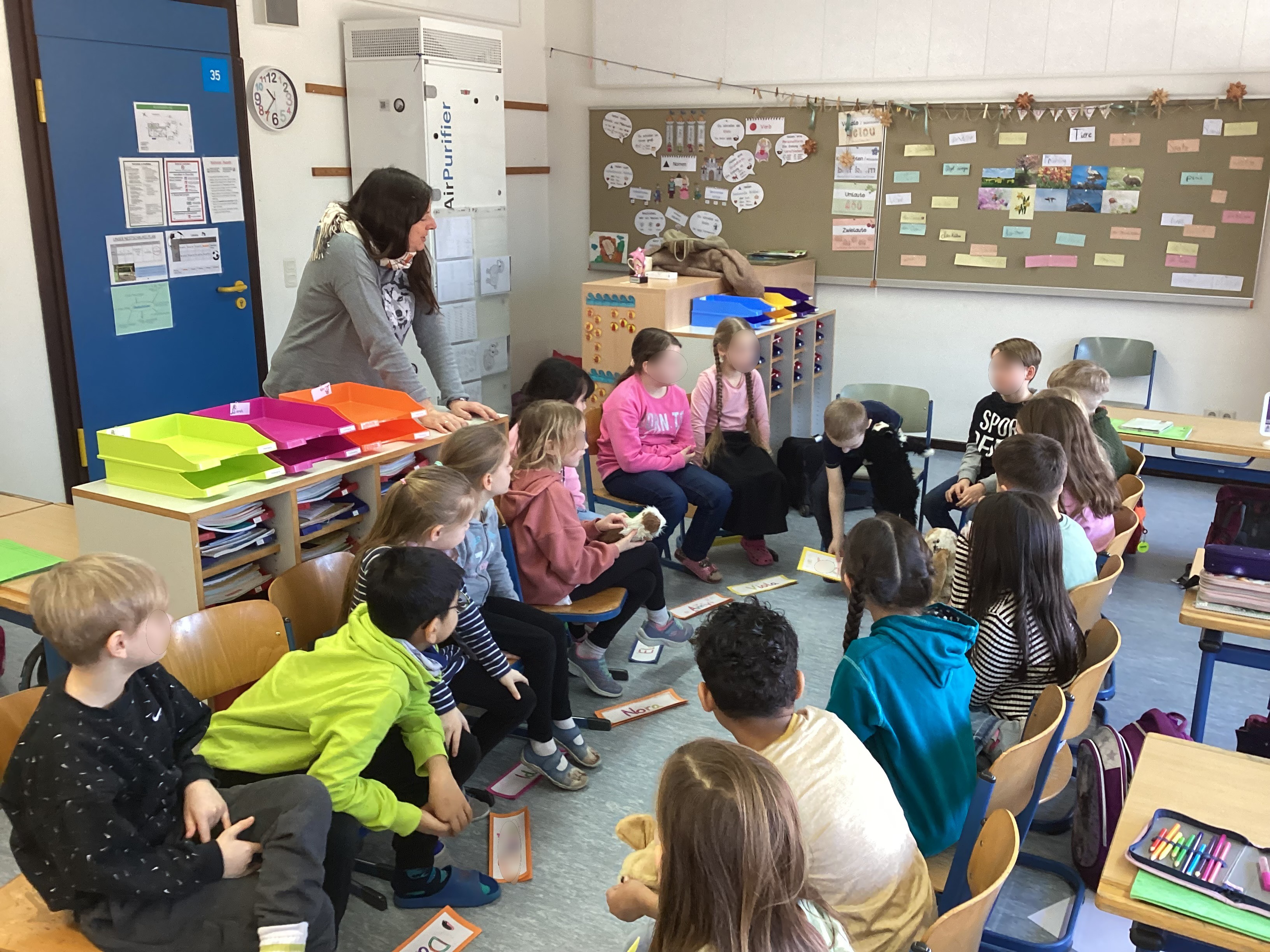 Der Besuch der Tierärztin